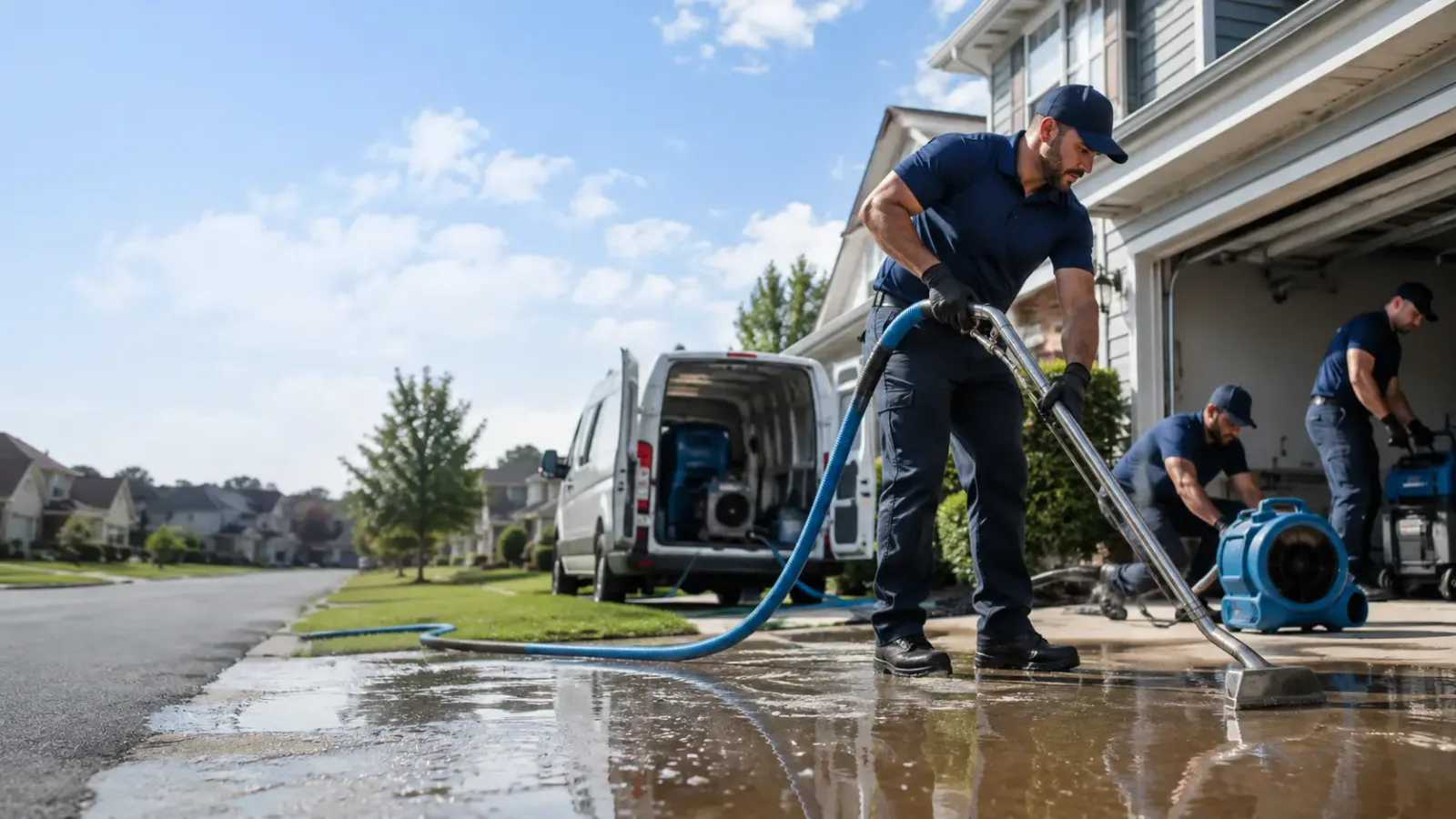 Flood Damage Restoration in Scotland, IN